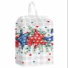 4th of July Shoe Bags - X-Large Travel Golf Shoes Pouch Bags Storage Organizer Accessories with Zipper & Handle for Men, Women, Kids, Traveling, Gym, Sport, American Flag Stars Eucalyptus Plaid view 1