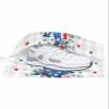 4th of July Shoe Bags - X-Large Travel Golf Shoes Pouch Bags Storage Organizer Accessories with Zipper & Handle for Men, Women, Kids, Traveling, Gym, Sport, American Flag Stars Eucalyptus Plaid view 2