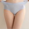 HEJIGOOD 5 Pack Women Seamless Underwear,Breathable Ice Silk Ladies Panties,No Show Briefs,Comfortable Undies for Women (Multicolor,XX-Large) view 2