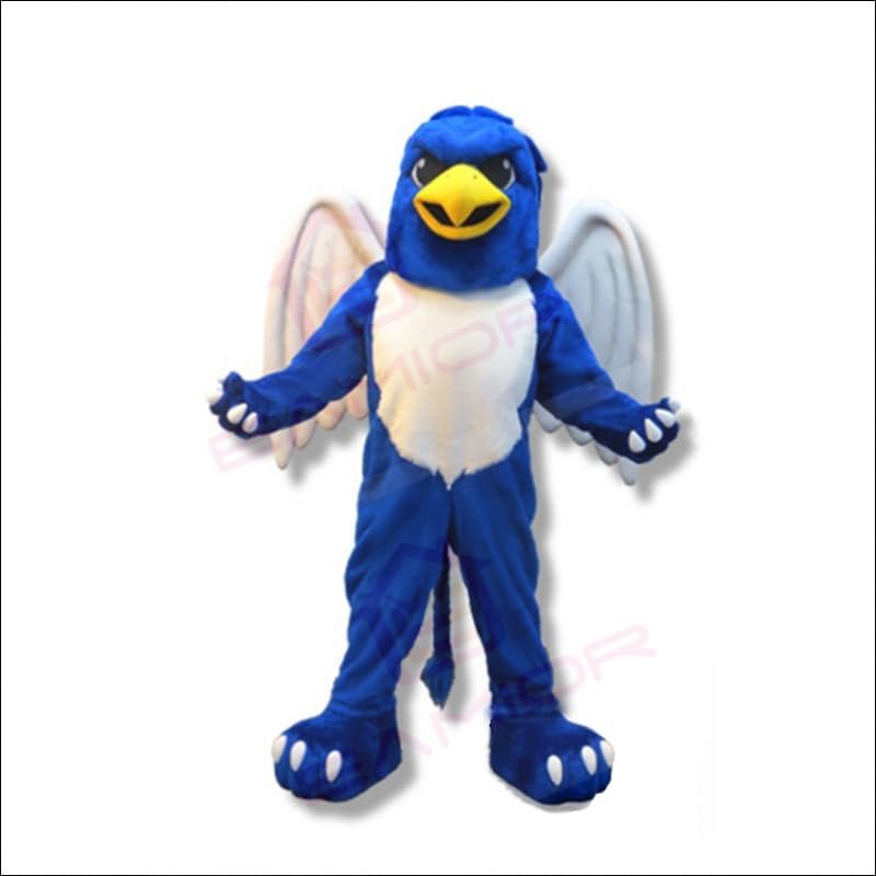 Eamior Gryphon Mascot Costume Adult Size for Men & Women with Built-in Fan Inside the Head