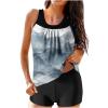 hlysgo Modest Swimsuits for Women 2 Piece Tankini Swimwear Blouson Swim Tank Top with Boyshorts 2025 Athletic Bathing Suits view 1