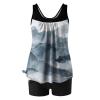 hlysgo Modest Swimsuits for Women 2 Piece Tankini Swimwear Blouson Swim Tank Top with Boyshorts 2025 Athletic Bathing Suits view 4