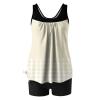 hlysgo Modest Swimsuits for Women 2 Piece Tankini Swimwear Blouson Swim Tank Top with Boyshorts 2025 Athletic Bathing Suits view 4