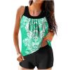 hlysgo Modest Swimsuits for Women 2 Piece Tankini Swimwear Blouson Swim Tank Top with Boyshorts 2025 Athletic Bathing Suits view 1
