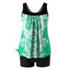 hlysgo Modest Swimsuits for Women 2 Piece Tankini Swimwear Blouson Swim Tank Top with Boyshorts 2025 Athletic Bathing Suits view 4