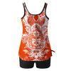 hlysgo Modest Swimsuits for Women 2 Piece Tankini Swimwear Blouson Swim Tank Top with Boyshorts 2025 Athletic Bathing Suits view 3
