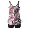 hlysgo Modest Swimsuits for Women 2 Piece Tankini Swimwear Blouson Swim Tank Top with Boyshorts 2025 Athletic Bathing Suits view 3