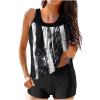 hlysgo Modest Swimsuits for Women 2 Piece Tankini Swimwear Blouson Swim Tank Top with Boyshorts 2025 Athletic Bathing Suits view 1