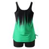 hlysgo Modest Swimsuits for Women 2 Piece Tankini Swimwear Blouson Swim Tank Top with Boyshorts 2025 Athletic Bathing Suits view 3