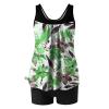 hlysgo Modest Swimsuits for Women 2 Piece Tankini Swimwear Blouson Swim Tank Top with Boyshorts 2025 Athletic Bathing Suits view 4