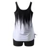 hlysgo Modest Swimsuits for Women 2 Piece Tankini Swimwear Blouson Swim Tank Top with Boyshorts 2025 Athletic Bathing Suits view 3