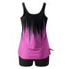 hlysgo Modest Swimsuits for Women 2 Piece Tankini Swimwear Blouson Swim Tank Top with Boyshorts 2025 Athletic Bathing Suits view 3
