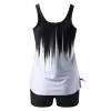 hlysgo Modest Swimsuits for Women 2 Piece Tankini Swimwear Blouson Swim Tank Top with Boyshorts 2025 Athletic Bathing Suits view 3