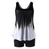 hlysgo Modest Swimsuits for Women 2 Piece Tankini Swimwear Blouson Swim Tank Top with Boyshorts 2025 Athletic Bathing Suits view 4