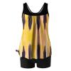 hlysgo Modest Swimsuits for Women 2 Piece Tankini Swimwear Blouson Swim Tank Top with Boyshorts 2025 Athletic Bathing Suits view 4