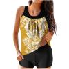hlysgo Modest Swimsuits for Women 2 Piece Tankini Swimwear Blouson Swim Tank Top with Boyshorts 2025 Athletic Bathing Suits view 1