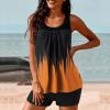 hlysgo Modest Swimsuits for Women 2 Piece Tankini Swimwear Blouson Swim Tank Top with Boyshorts 2025 Athletic Bathing Suits view 3