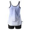 hlysgo Modest Swimsuits for Women 2 Piece Tankini Swimwear Blouson Swim Tank Top with Boyshorts 2025 Athletic Bathing Suits view 3