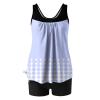 hlysgo Modest Swimsuits for Women 2 Piece Tankini Swimwear Blouson Swim Tank Top with Boyshorts 2025 Athletic Bathing Suits view 4
