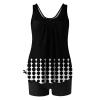 hlysgo Modest Swimsuits for Women 2 Piece Tankini Swimwear Blouson Swim Tank Top with Boyshorts 2025 Athletic Bathing Suits view 4