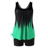 hlysgo Modest Swimsuits for Women 2 Piece Tankini Swimwear Blouson Swim Tank Top with Boyshorts 2025 Athletic Bathing Suits view 4