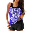 hlysgo Modest Swimsuits for Women 2 Piece Tankini Swimwear Blouson Swim Tank Top with Boyshorts 2025 Athletic Bathing Suits view 1