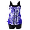 hlysgo Modest Swimsuits for Women 2 Piece Tankini Swimwear Blouson Swim Tank Top with Boyshorts 2025 Athletic Bathing Suits view 4