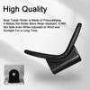 COLOFULWAY 3" Boat Trailer Y Bow Stop, Poly Marine V Bow Stop fits 3" Bracket with 1/2" Shaft (Black) view 4