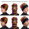 Ezovino Distressed Balaclava Ski Mask, Knitted Full Face Mask for Men/Women view 2