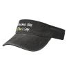 YvoneDBrownn Pickleball Hair Don't Care Funny Pickleball Sports Sun Visor Hat for Men Women,Empty Top Sun Hats,Black view 2