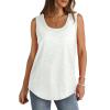 KICILVS Tank Top for Women Womens Tank Tops Tank Tops Women Tank Tops for Women 2024 Ribbed Tank Tops for Women Plus Size Tank Tops for Women Womens Tank Tops Loose Fit Women's Tank Tops view 2