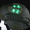 NECARL Tactical IR Helmet Light 4 Modes with Green + White LED + IR Strobe/Constant, Airsoft Survival Signal Identification Lamp for Fast Wendy and More Helmets view 2