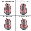 NECARL Tactical IR Helmet Light 4 Modes with Red + White LED + IR Strobe/Constant, Airsoft Survival Signal Identification Lamp for Fast Wendy and More Helmet view 3