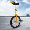 AKaSping 16-Inches Wheel Unicycle Leakproof Tire Wheel Cycling Adjustable Seat Unicycle for Adults Outdoor Sports Fitness Exercise Health view 1