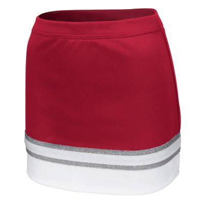 ION Cheer League Celebration Skirt (Adult Sizes) (Red, S)