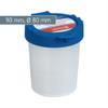 BRUNNEN Water Cup with Lid, Blue view 2