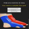 WIVKS Taekwondo Boxing Foot Protector Gear, Martial Arts Training Sparring Instep Guards Muay Thai Kung Fu Tae Kwon Do TKD Feet Gear Support for Men Women Kids (Blue,Large) view 2
