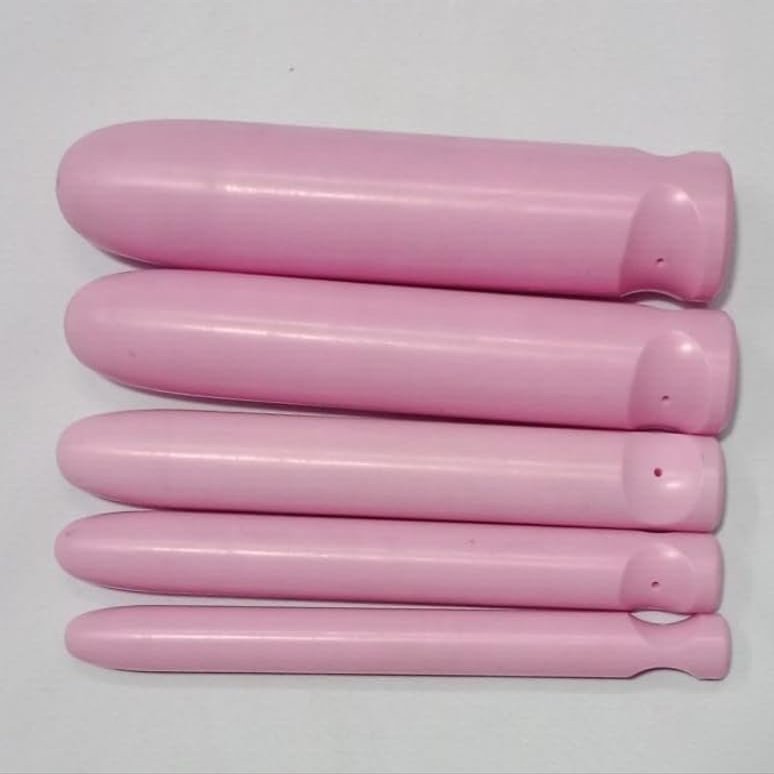 Generic Women Pink Rose Dilators Size 1-5 Unisex Muscle Exerciser Trainer Set 5-Pack