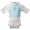 Splash About Happy Nappy Sunsuit, Swimsuit for Babies & Toddlers with Built-in Swim Diaper (Little Acorns, 6-12 Months) view 1