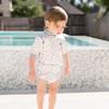 Splash About Happy Nappy Wetsuit, Swimsuit for Babies & Toddlers with Built-in Swim Diaper (Little Acorns, 12-24 Months) view 3