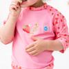Splash About Happy Nappy Sunsuit, Swimsuit for Babies & Toddlers with Built-in Swim Diaper (Strawberry Field, 12-24 Months) view 2