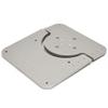 NineFit Basics HCB Yachts Boat Bow Table Pedestal Plate 260006819A | Aluminum view 3