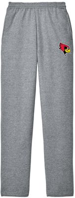 J2 Sport Illinois State University Sweats Redbirds Unisex Sweatpants Apparel Grey
