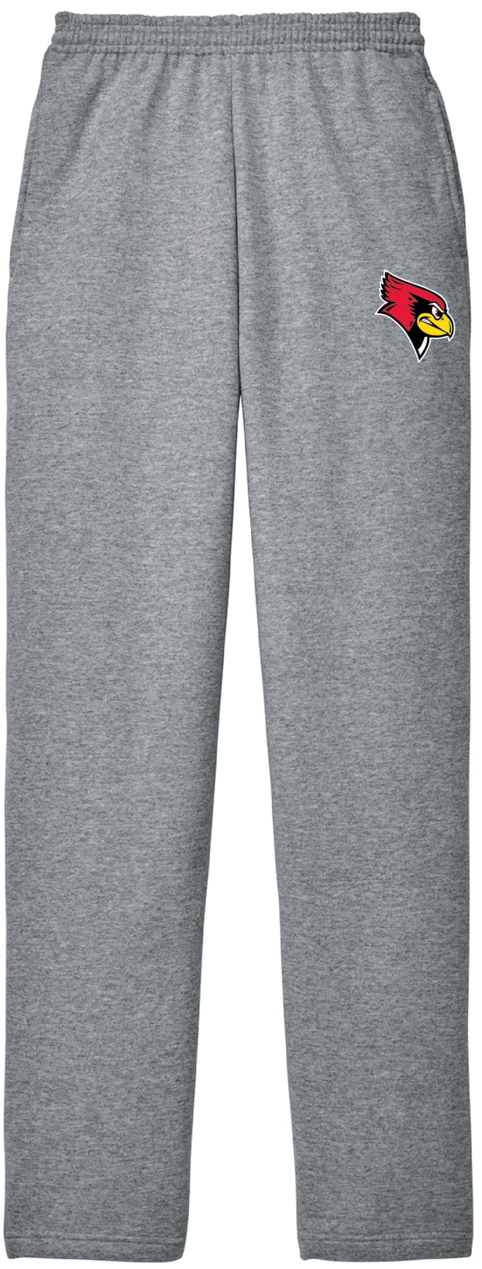 J2 Sport Illinois State University Sweats Redbirds Unisex Sweatpants Apparel Grey
