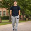 J2 Sport Illinois State University Sweats Redbirds Unisex Sweatpants Apparel Grey view 2