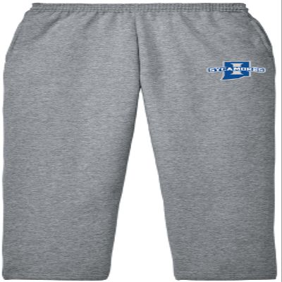 J2 Sport Indiana State University Sweats Sycamores Unisex Sweatpants Apparel Grey