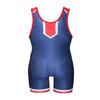 Matman USA The U.S.A. Stars Men's Wrestling Singlet (Multicolor, 3X-Large) view 3