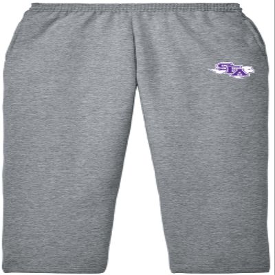 J2 Sport Stephen F. Austin State University Sweats Lumberjacks Unisex Sweatpants Apparel Grey