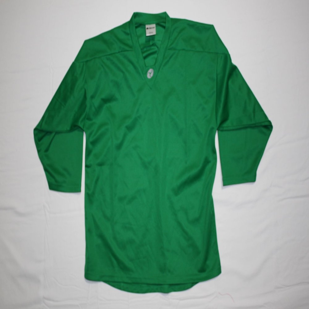 NineFit Basics Youth Hockey Practice Jersey Screen Print and Heat Press Friendly Kelly Green, Small-Medium