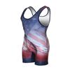 Matman USA The U.S.A. Glory Men's Wrestling Singlet (Multicolor, 6X-Small) view 1